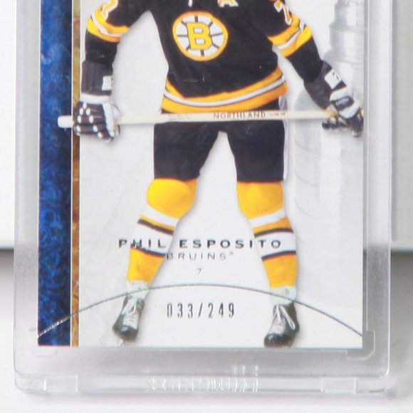 Phil Esposito Boston Bruins Upper Deck THE CUP HOCKEY 2008/09 Card #15 - 033/249 - Picture 4 of 4
